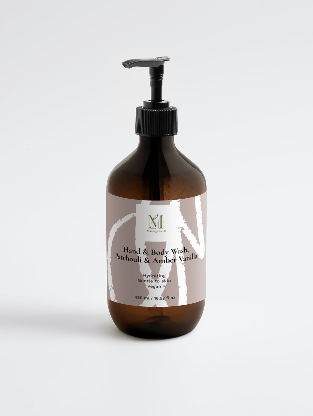 Hand & Body Wash, Patchouli & Amber Vanilla