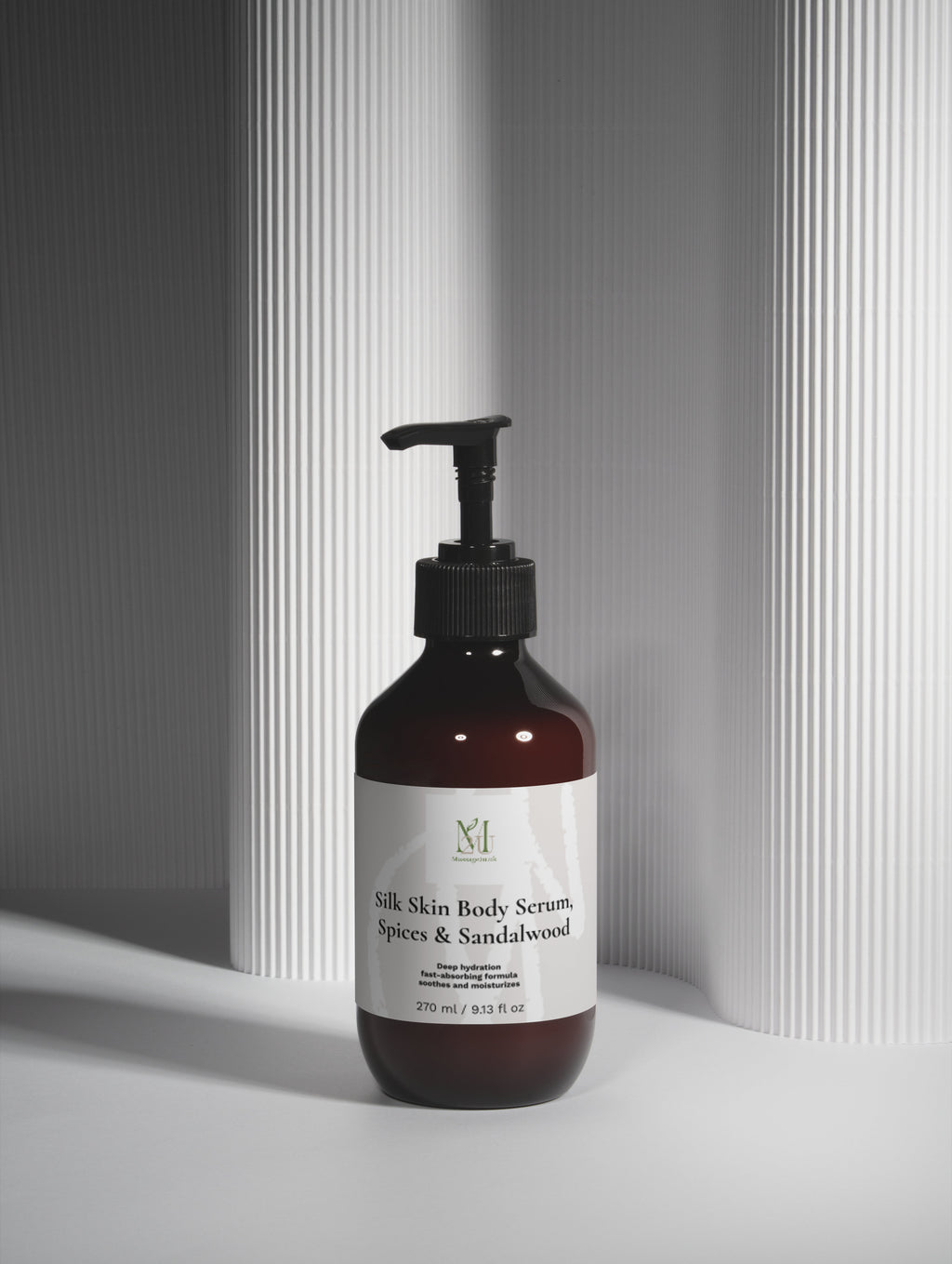 Silk Skin Body Serum, Spices & Sandalwood