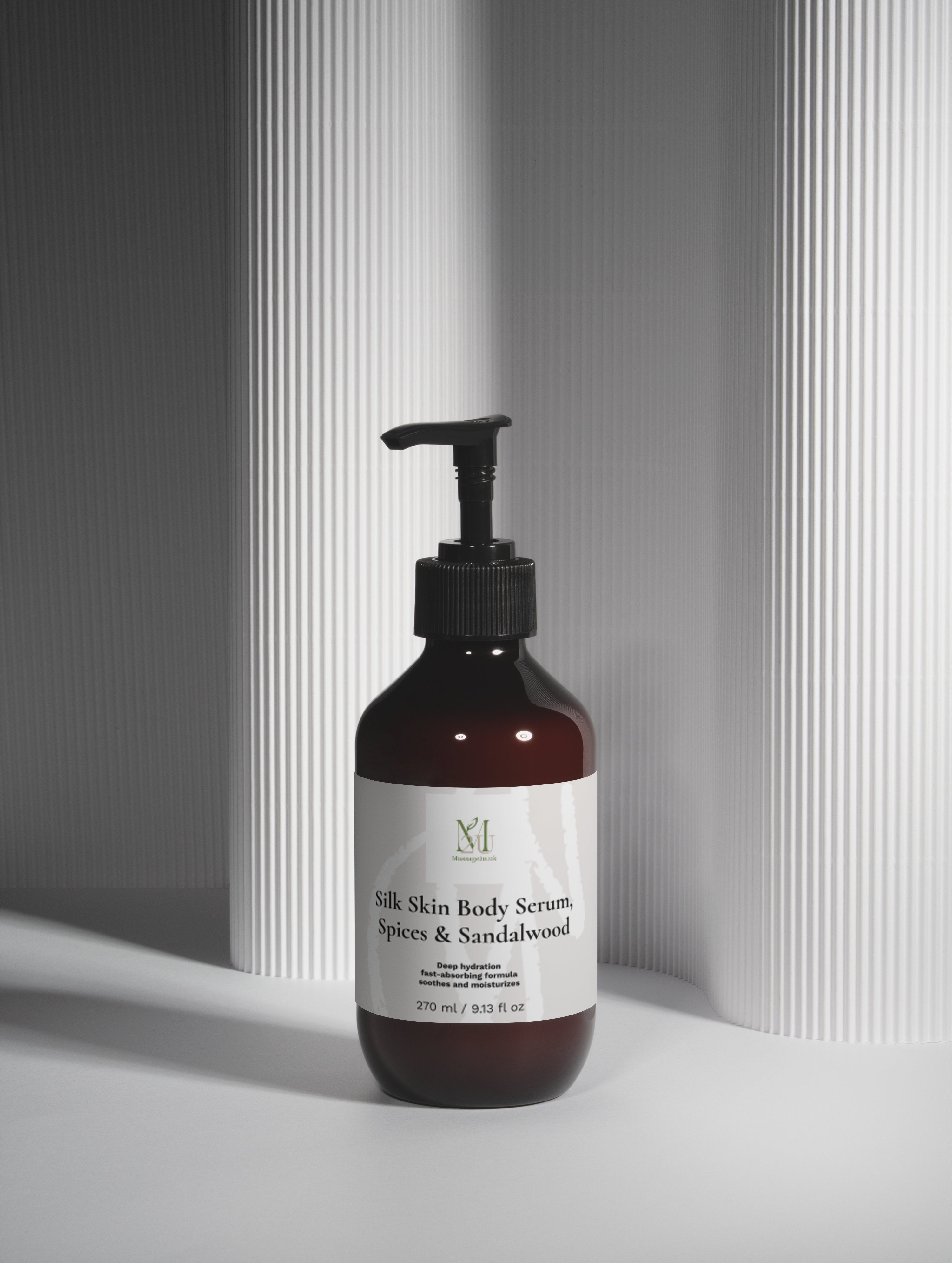 Silk Skin Body Serum, Spices & Sandalwood